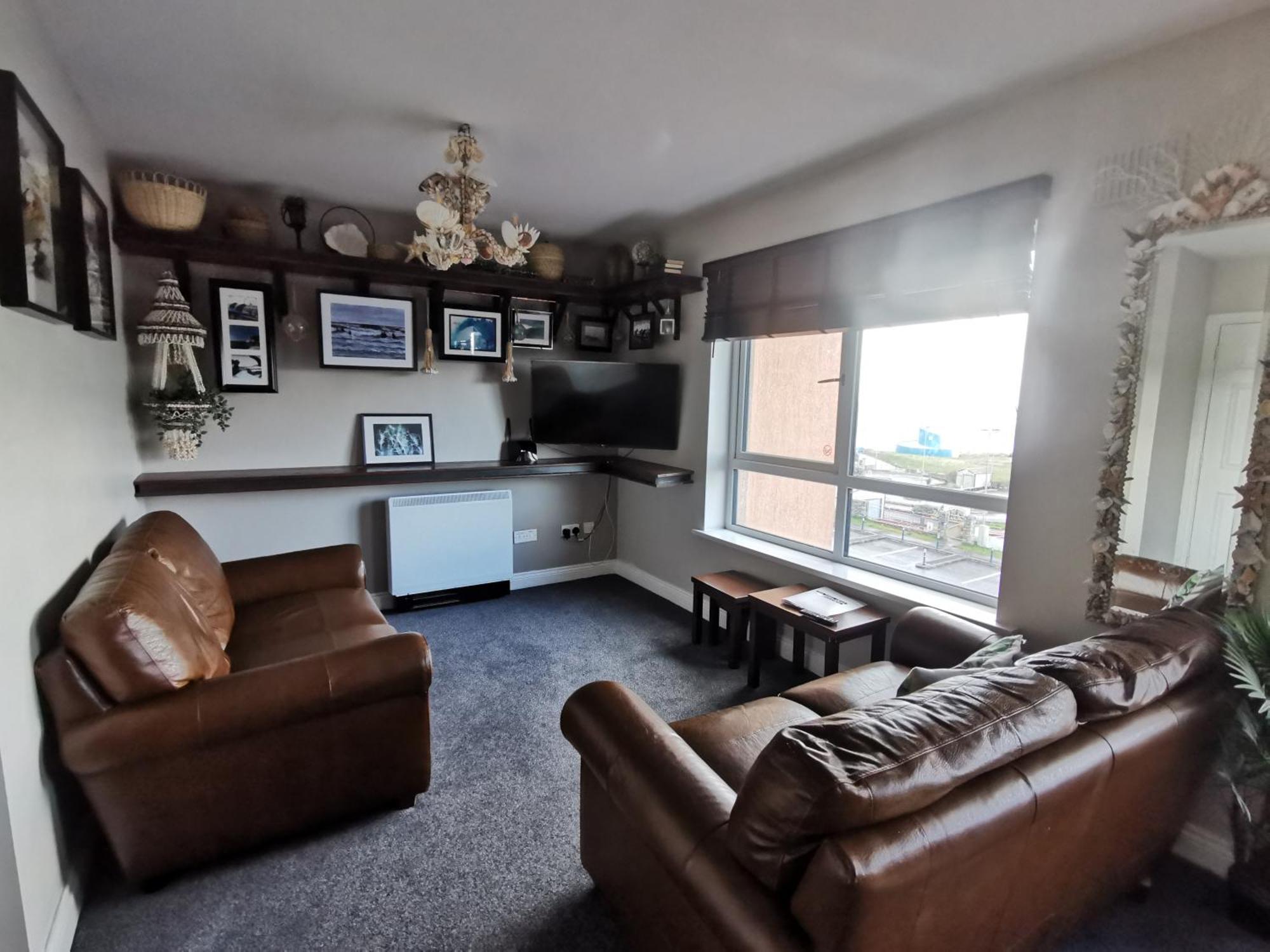 Seashell Cove Luxurious Sea View Free Wifi Netflix Sleeps 5 Apartment Bundoran